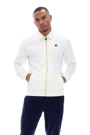 Fila cream jacket store