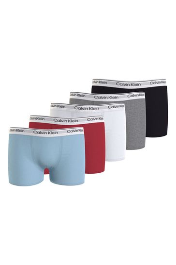 Calvin Klein Blue Trunks 5 Pack