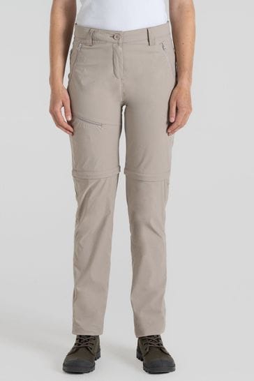 Craghoppers NosiLife PRO III Convertible Cream Trousers