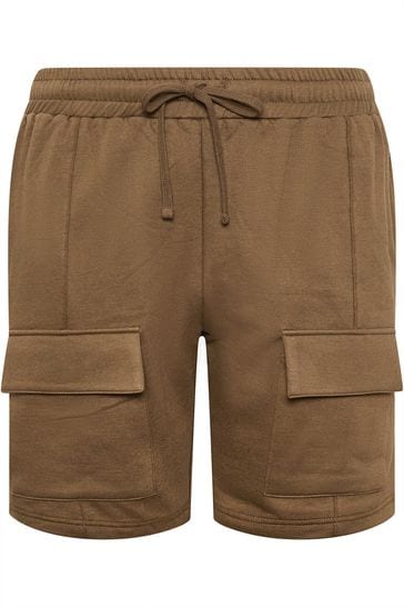 Buy BadRhino Big Tall 100 Cotton Jersey Cargo Shorts from Next Turkey