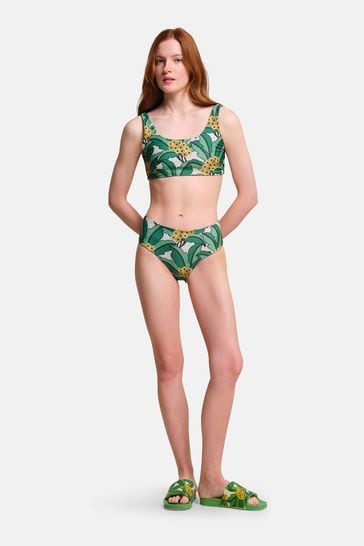 Regatta Green Orla Kiely Reversible Bikini Set