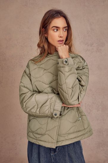 Mint velvet green jacket shop
