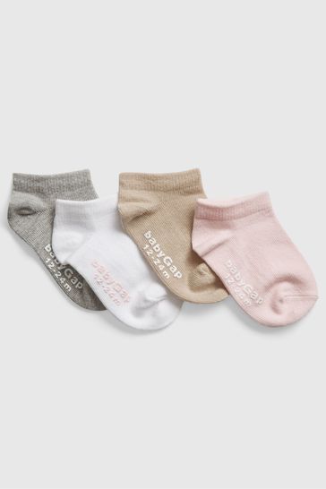 Buy Gap Toddler 4 Pack No Show Socks Newborn 5yrs from the Laura Ashley online shop