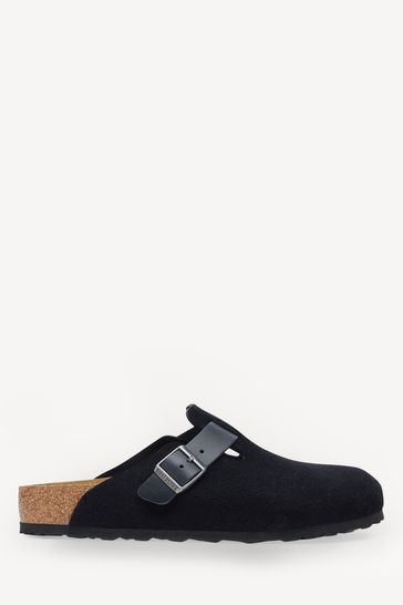 Navy birkenstock clogs deals