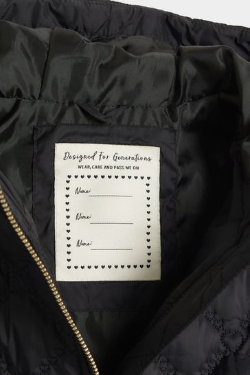 Buy River Island Girls Lightweight Heart Padded Coat from Next Turkey
