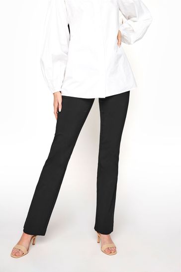 Long Tall Sally Black Stretch Bootcut Trousers