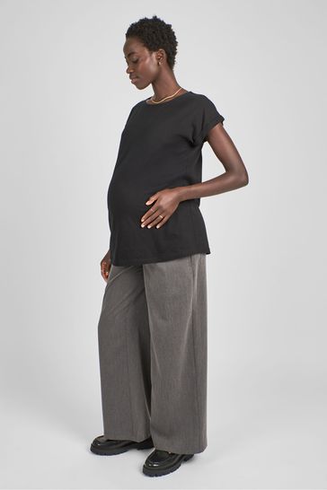 Maternity wide leg trousers cheap