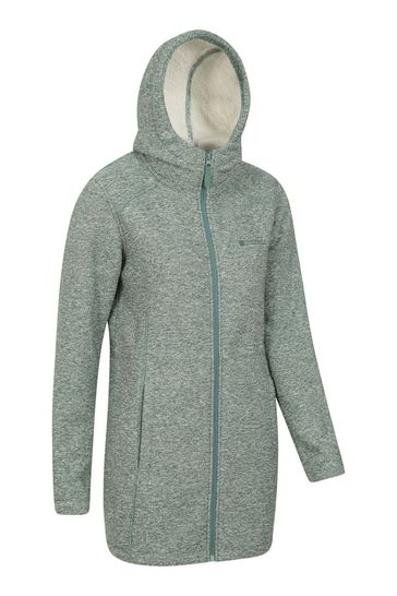 Longline fleece jacket women's best sale