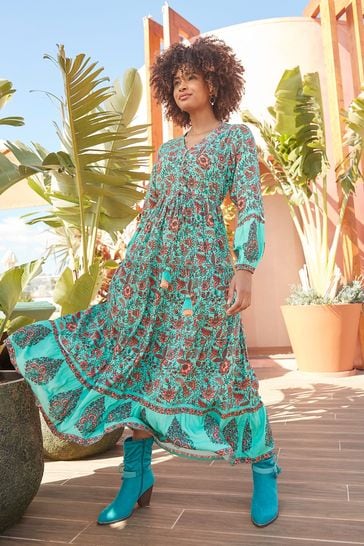 Buy Joe Browns Sequinned Boho Maxi Dress Next