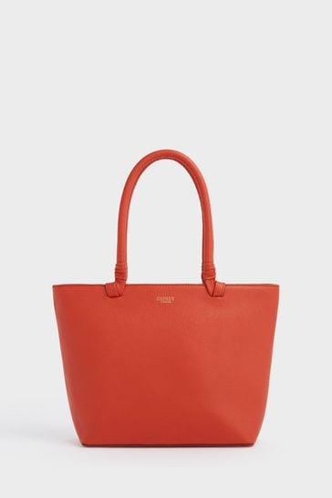 Buy OSPREY LONDON Tan The Collier Leather Shoulder Tote Bag from Next Luxembourg