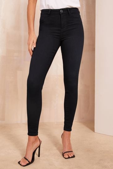 Next black jeggings petite 2025