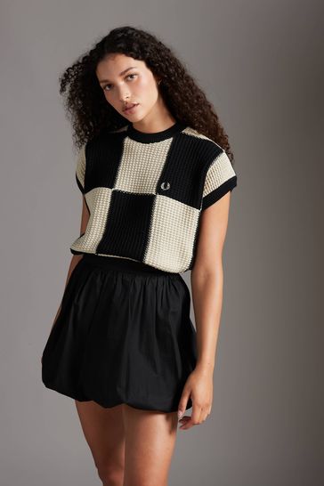 Fred perry textured jumper clearance