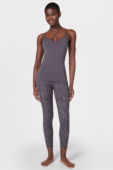 Sweaty Betty Grey Super Soft Ultra-Lite 7/8 Yoga Leggings