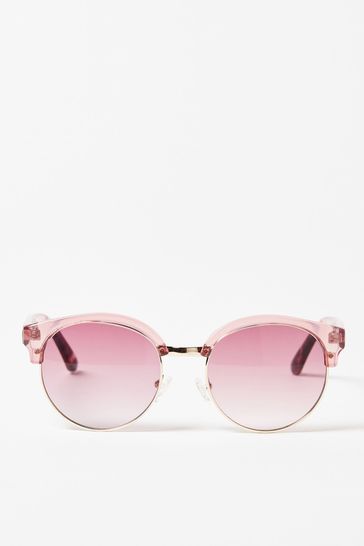Pink clubmaster sunglasses store