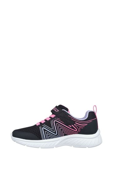 Buy Skechers Black Microspec Plus Swirl Sweet Trainers from Next Bahrain