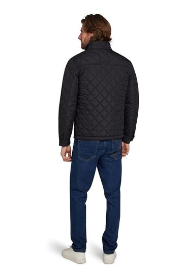 Buy Raging Bull Lightweight Quilted Harrington Black Jacket from Next Turkey