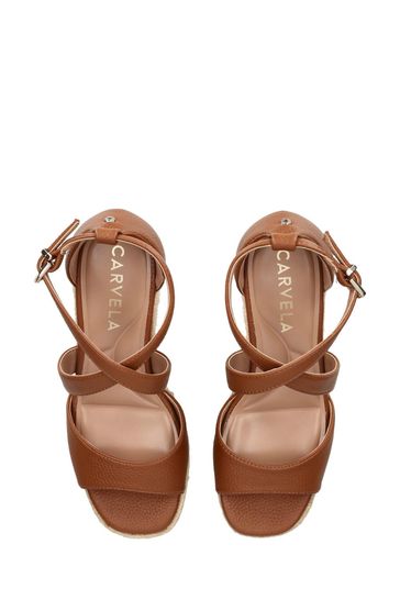 Carvela brown wedges store