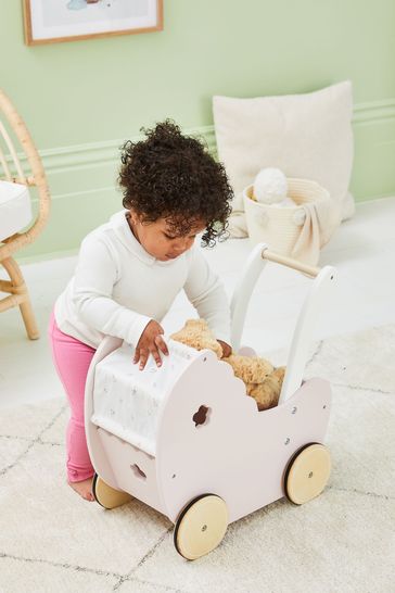 Buy JoJo Maman Bebe Pretty Floral Doll Pram from the Laura Ashley online shop