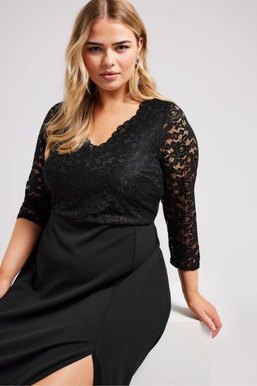 Lace maxi dress uk outlet