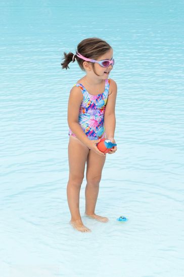 Zoggs Girls Scoopback One Piece Swimsuit