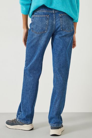 Buy Hush Remy Straight Slouch 100 Cotton Jeans from the Laura Ashley online shop