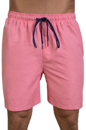 Raging Bull Pink Swim Shorts