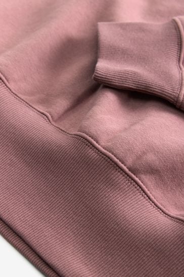 Longline crew neck sweatshirt store