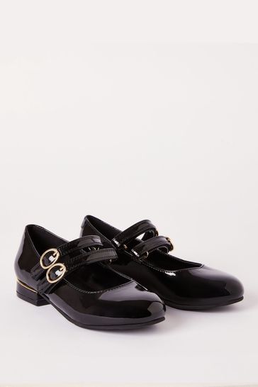 Faux leather school shoes hotsell