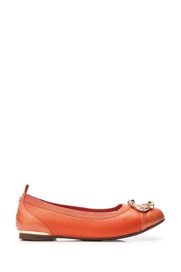 Buy Moda in Pelle Fairy Elasticated Ballet White Pumps With Trim from Next Bahrain