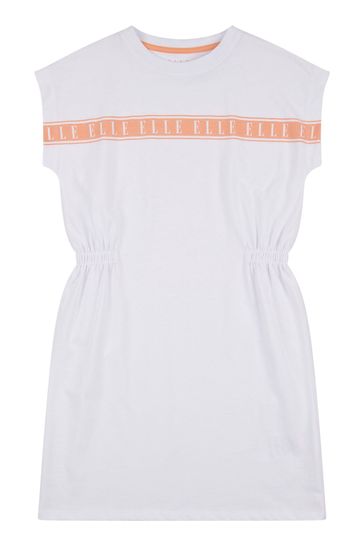 ELLE Junior Girls White Vest Dress