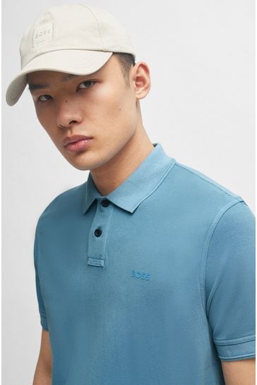 Boss pique polo shirt online
