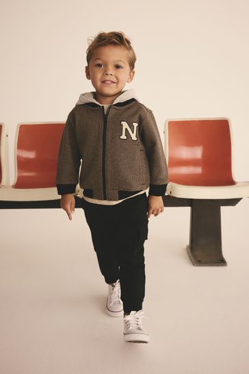 Buy Hooded Bomber Jacket Utility Joggers Set 3mths 7yrs from the Laura Ashley online shop