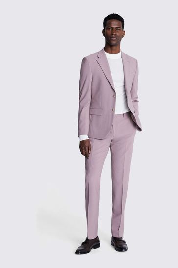 Dusty pink suit jacket outlet
