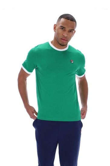 Fila Green Marconi Essential Ringer T-Shirt