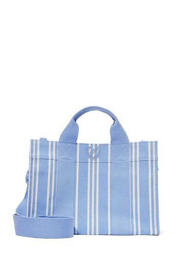 Buy Victoria s Secret PINK Harbor Blue Canvas Mini Tote Bag from the Next UK online shop