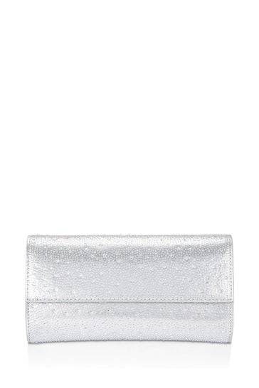 Carvela white clutch bag top