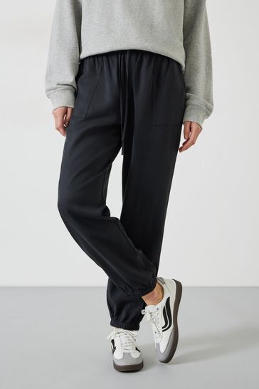 Hush black joggers online