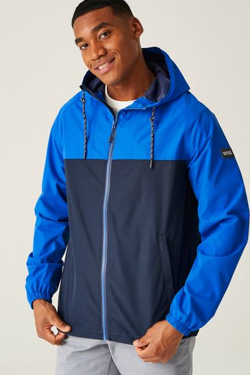Regatta Blue Belcastel Waterproof Hooded Jacket