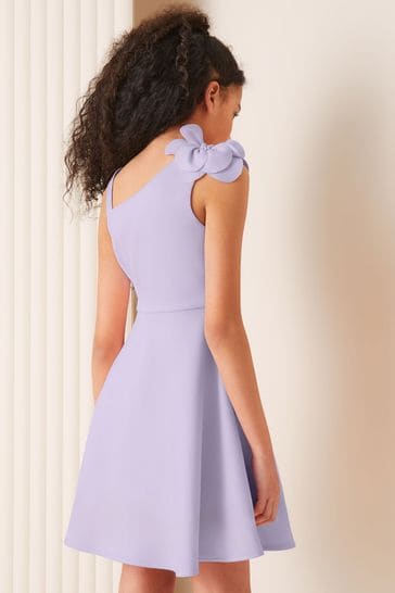 Buy Lipsy Purple Corsage Scuba Occasion Dress 5 16yrs from Next Egypt