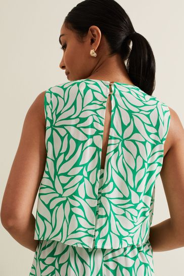 Topshop geo print jumpsuit on sale