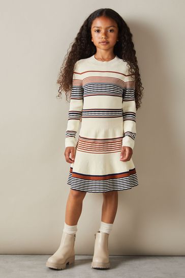 Knitted skater dress shop
