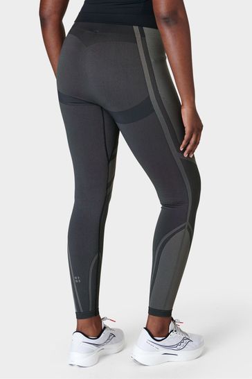 Nike training seamless yoga leggings in black shop
