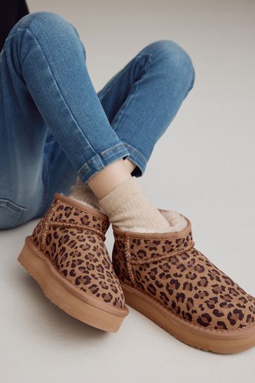 Animal print boots next outlet