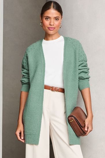 Buy Lipsy Knitted Honeycomb Longline Cardigan from Next Bahrain
