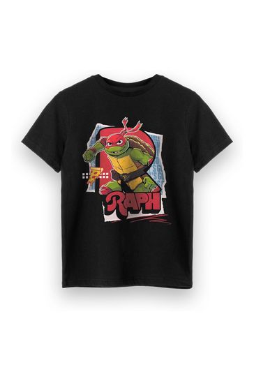 Vanilla Underground Raph Black Boys Teenage Mutant Ninja Turtles T-Shirt