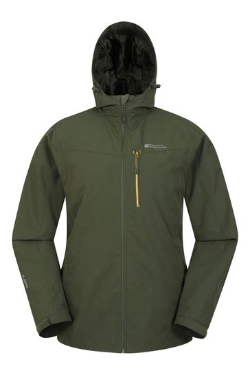 Mountain Warehouse Green Mens Brisk Extreme Waterproof Jacket