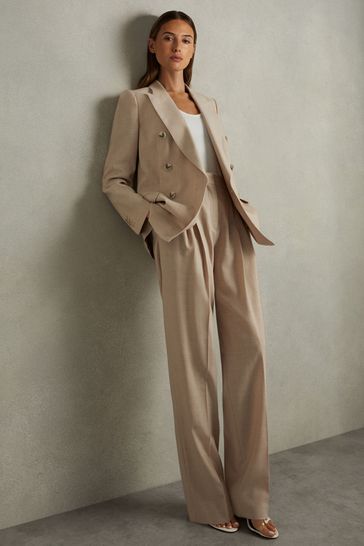 Wide suit trousers on sale