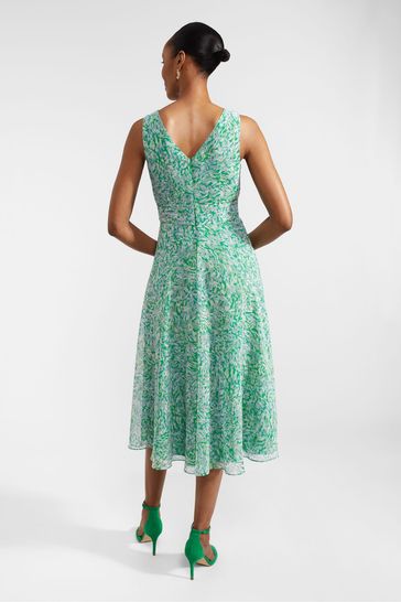 Buy Hobbs Green Jess Dress from Next Bahrain