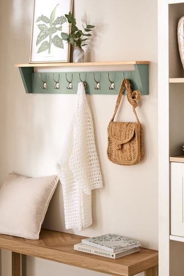 Sage Green Malvern Coat Hooks