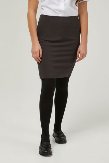 Trutex Grey 16" Pencil School Skirt (10-14 Yrs)